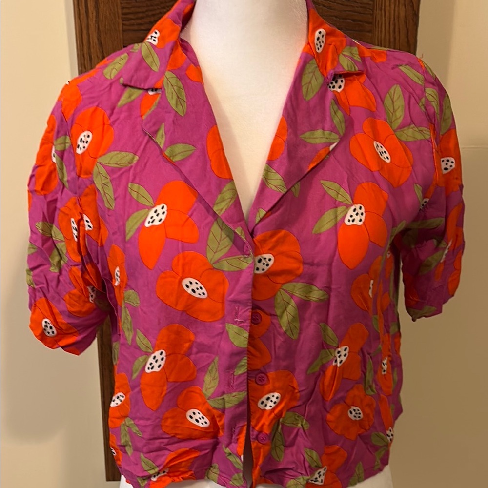 Compañía Fantástica Floral Top - size Small